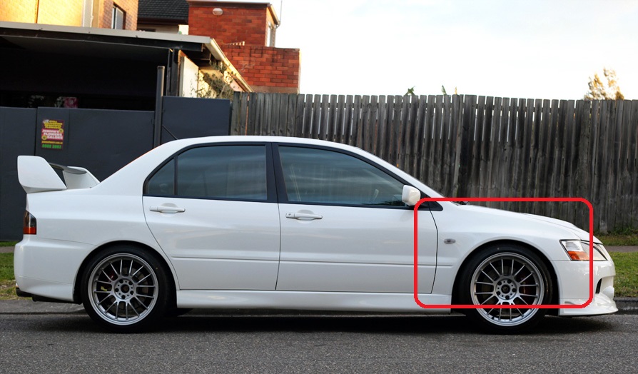 Front Fender Evo 8/9